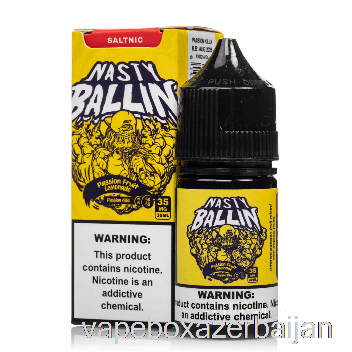 Vape Azerbaijan Passion Killa - Nasty Salts - 30mL 35mg